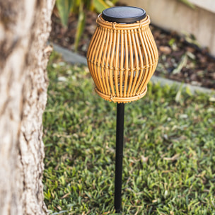 Balise solaire à piquer SILVINA H70CM