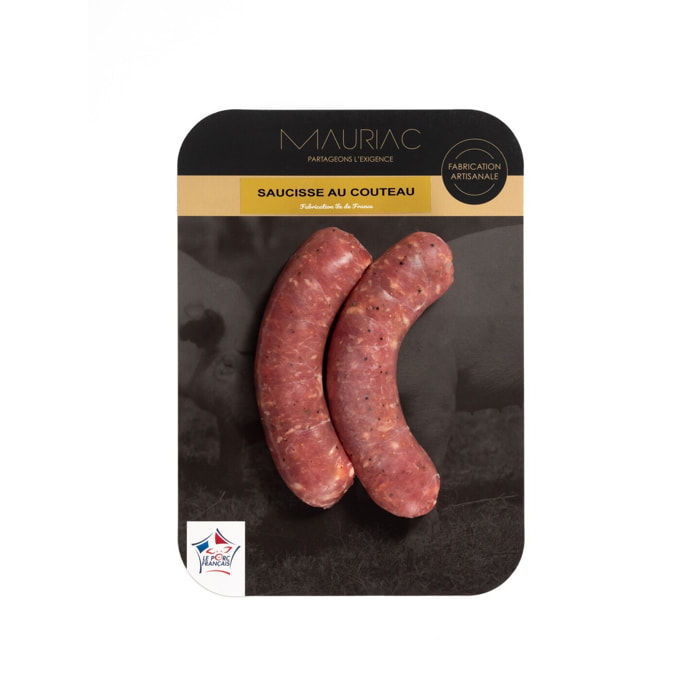 Saucisses au couteau - 300g - skin - France
