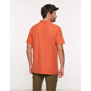 Polo Manga Corta Naranja - Biebu