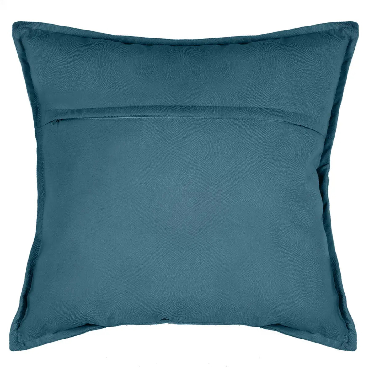 Coussin "LILOU" coton bleu 55x55cm