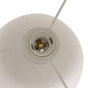 Lampadaire droit secteur Keyah gris H111cm