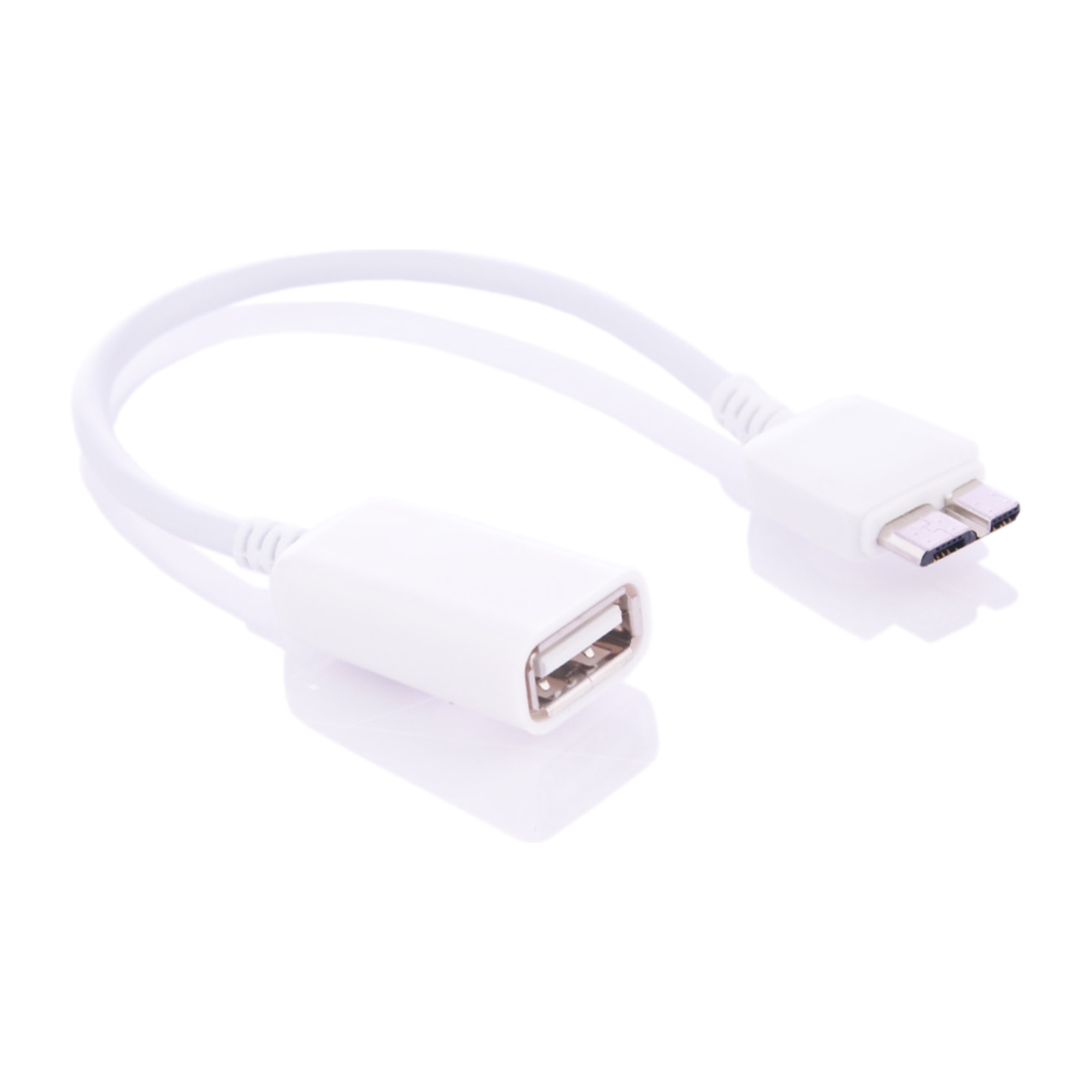 DAM OTG USB PER NOTE3/S5 310 Cm. Colore bianco