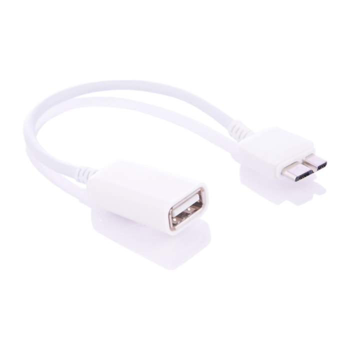 DAM OTG USB PER NOTE3/S5 310 Cm. Colore bianco