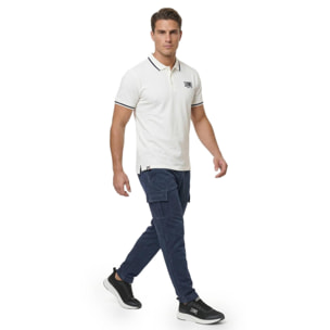 Pantalones deportivos de lavado antiguo para hombre