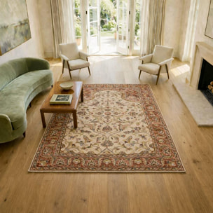 Authentique Tapis d'Orient fait main en soie FAHA