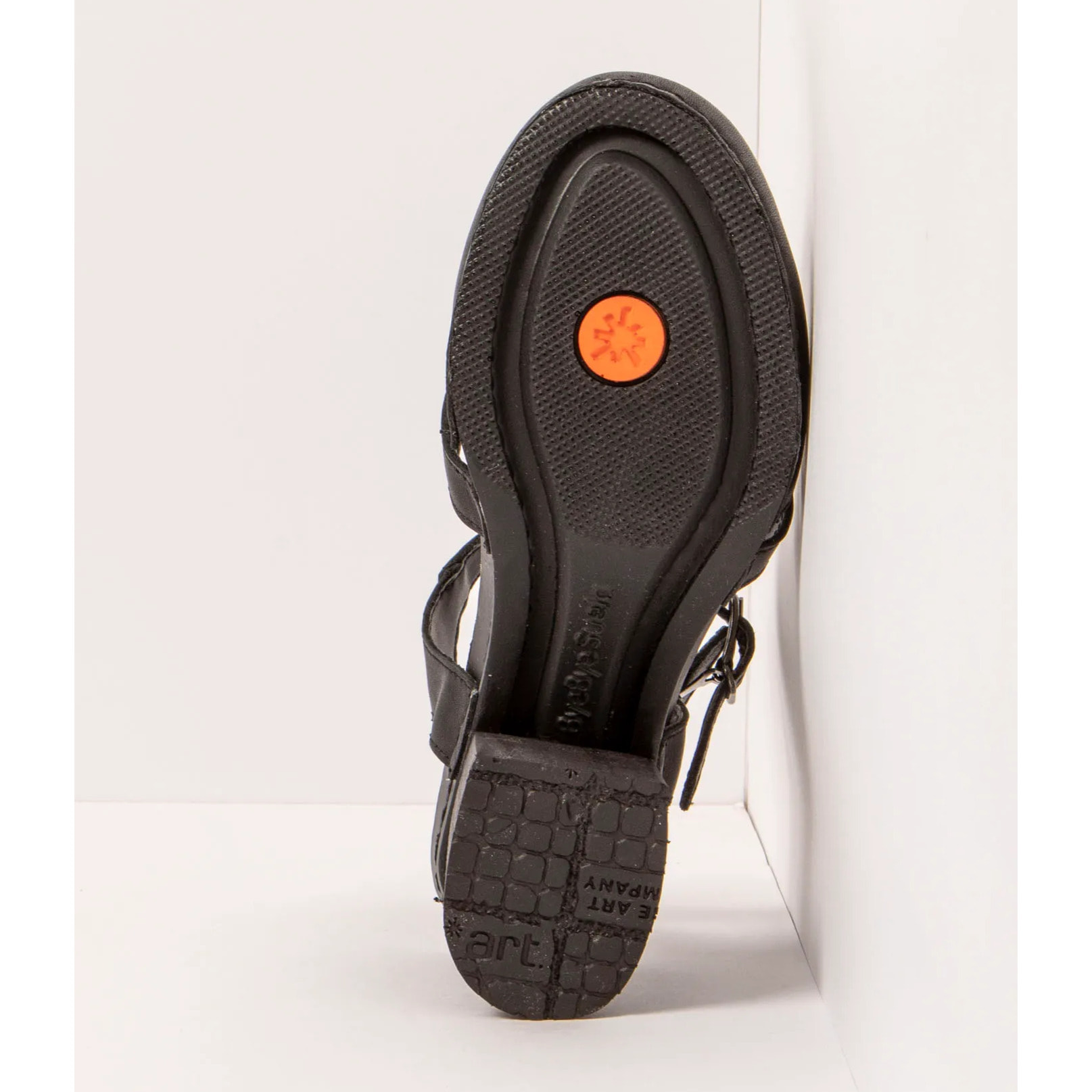 Sandalias con tacón 1874 NAPPA BLACK/ I WISH color Black