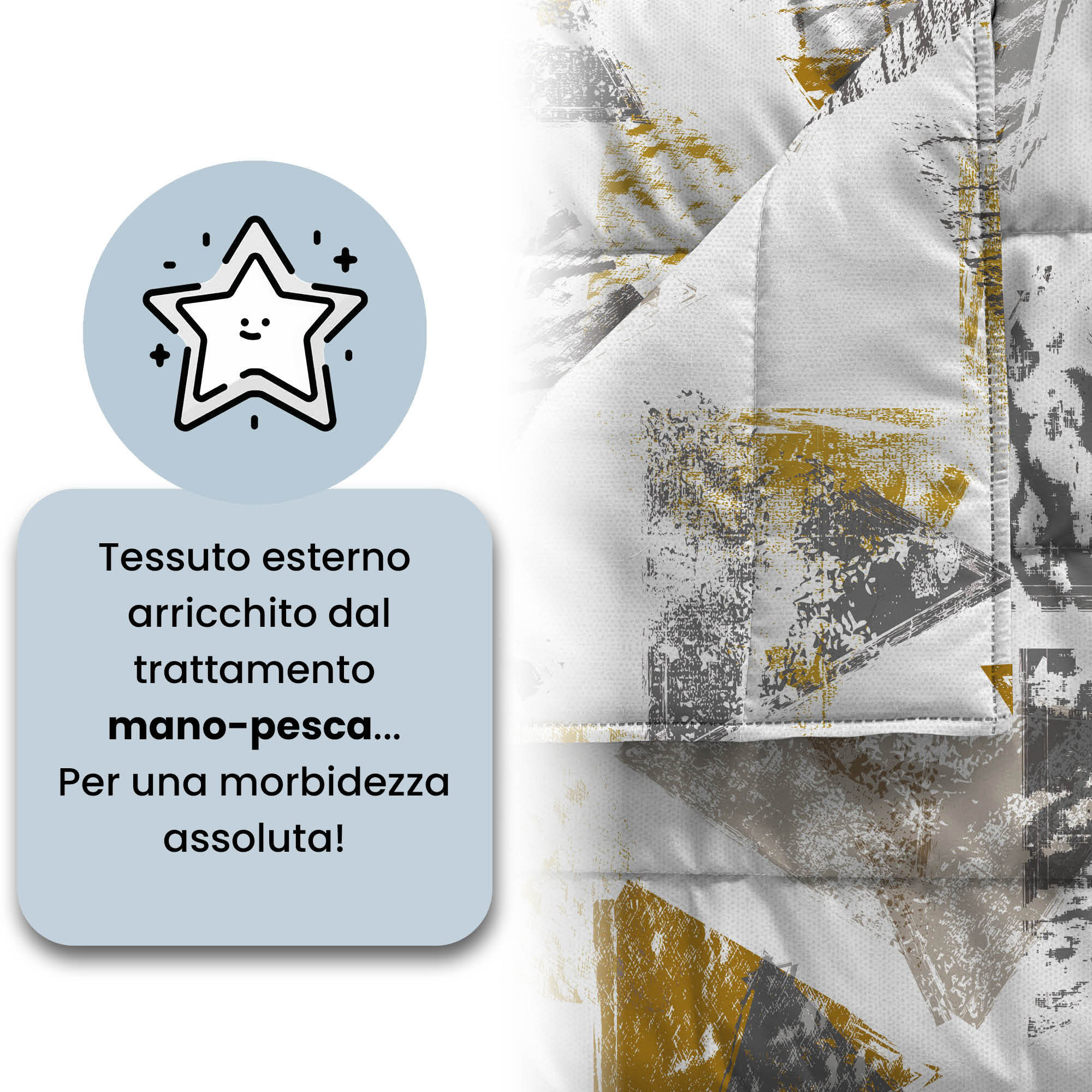 TRAPUNTINO ESTIVO BASIC 100gr, 100% Microfibra, Made in Italy - URBAN GIALLO