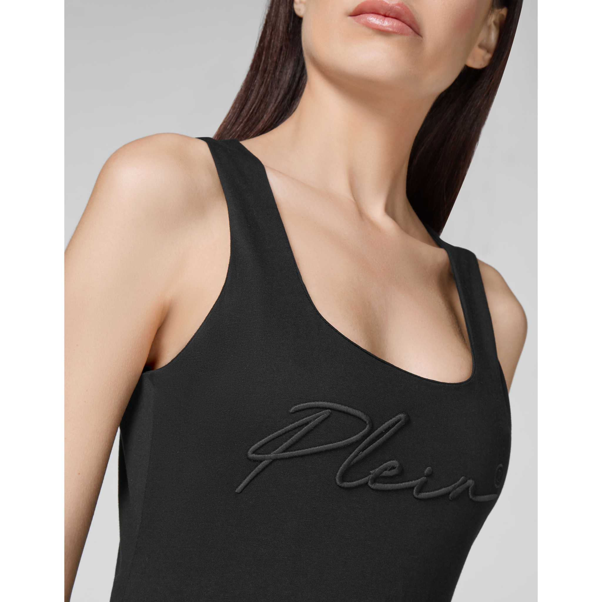 PHILIPP PLEIN Camiseta de tirantes SIGNATURE