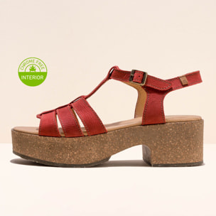 Sandalias con tacón N5890 PLEASANT TIBET /ARBEQUINA color Tibet