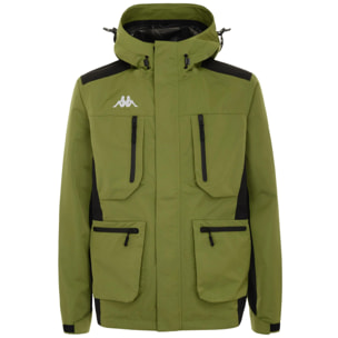 Kappa - Giubbotti Uomo Verde - BACRIVER