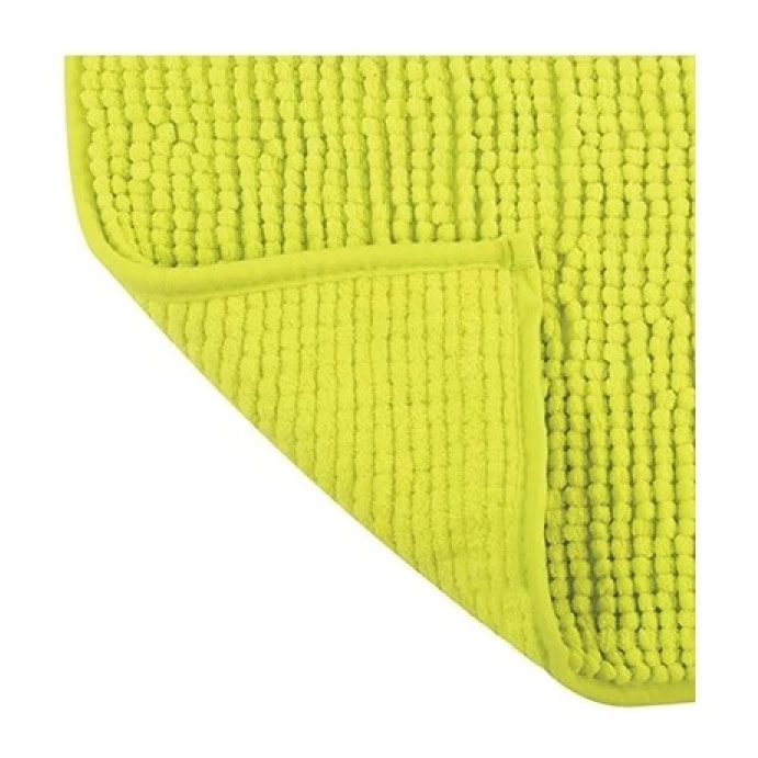 Tapis de bain Microfibre CHENILLE Vert Anis MSV