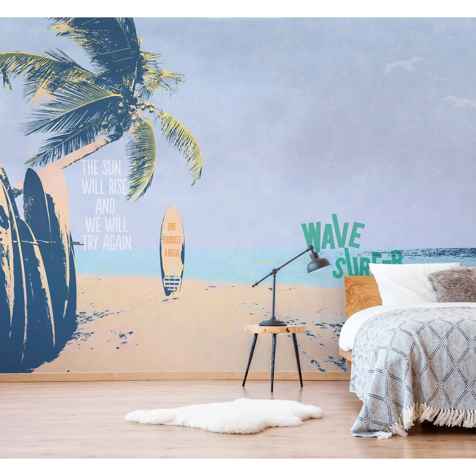 Papier peint panoramique Wave Surfer XL