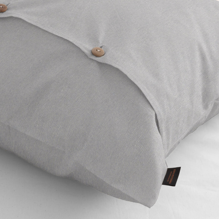Taie d'oreiller en jacquard Elche Bleu