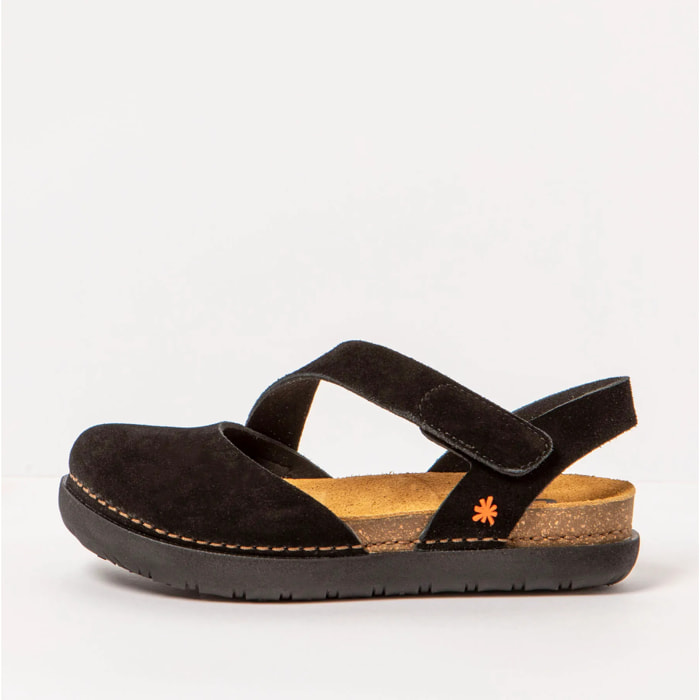 Sandalias 1712S SILK SUEDE BLACK/ RHODES color Black
