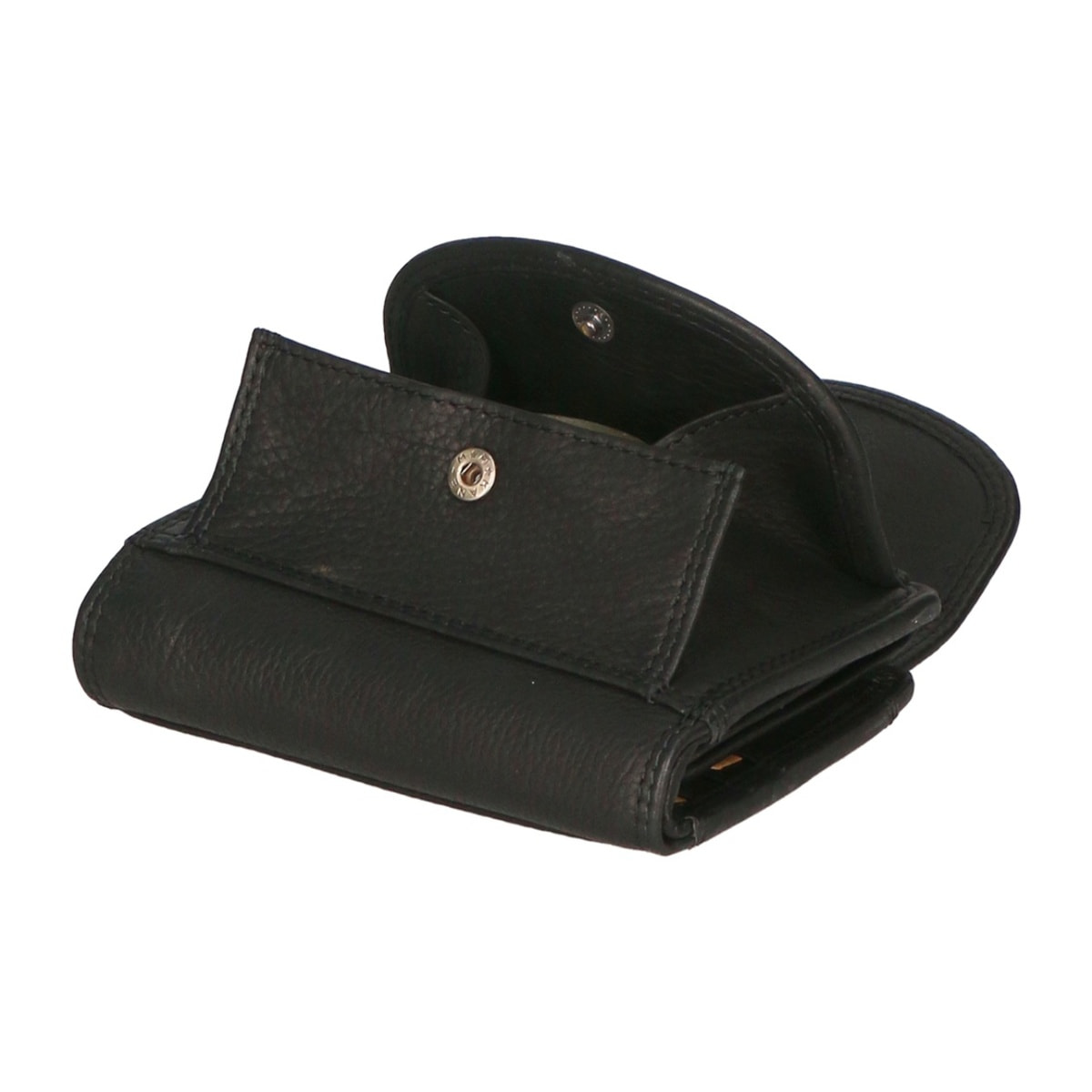 Portafoglio uomo in vera pelle - Modello False - RFID - 14.0 x 12.0 x 2.5 cm