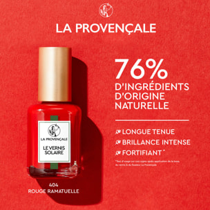 La Provençale Bio Le Vernis Solaire Longue Tenue Rouge Ramatuelle