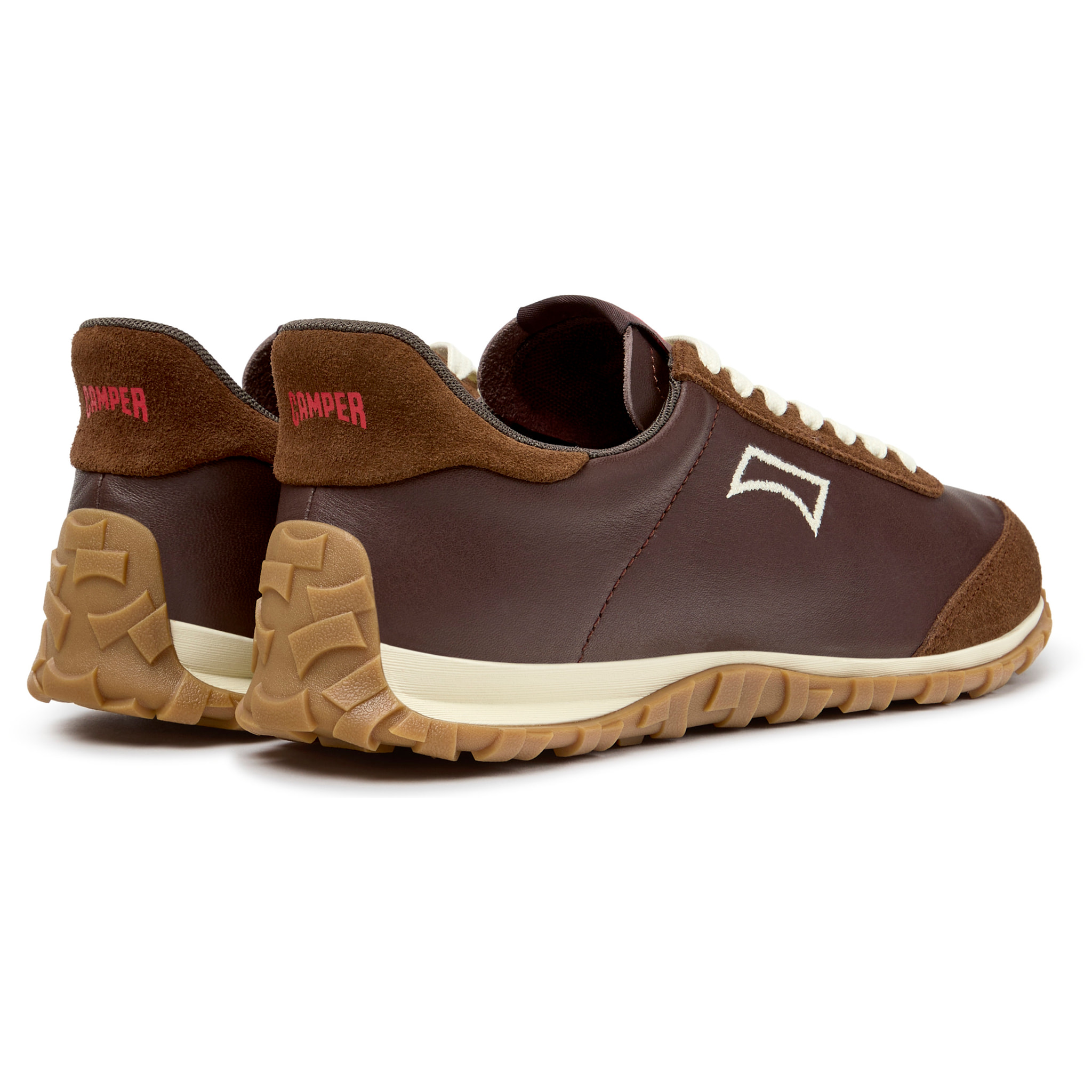 Zapatillas - CAMPER Drift Walk - Marron - Piel lisa