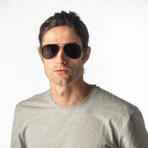 Gafas de sol OCEAN BONILA - Nuevo montura negro mate con plano ahumado