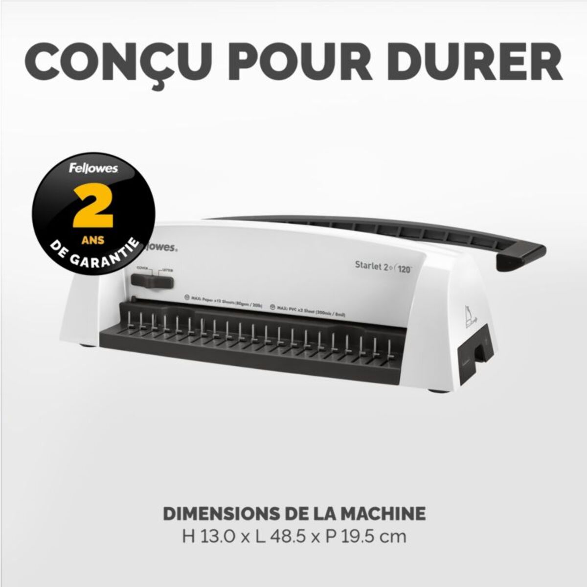 Relieuse FELLOWES Starlet 2+ A4