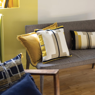 Coussin uni Fara