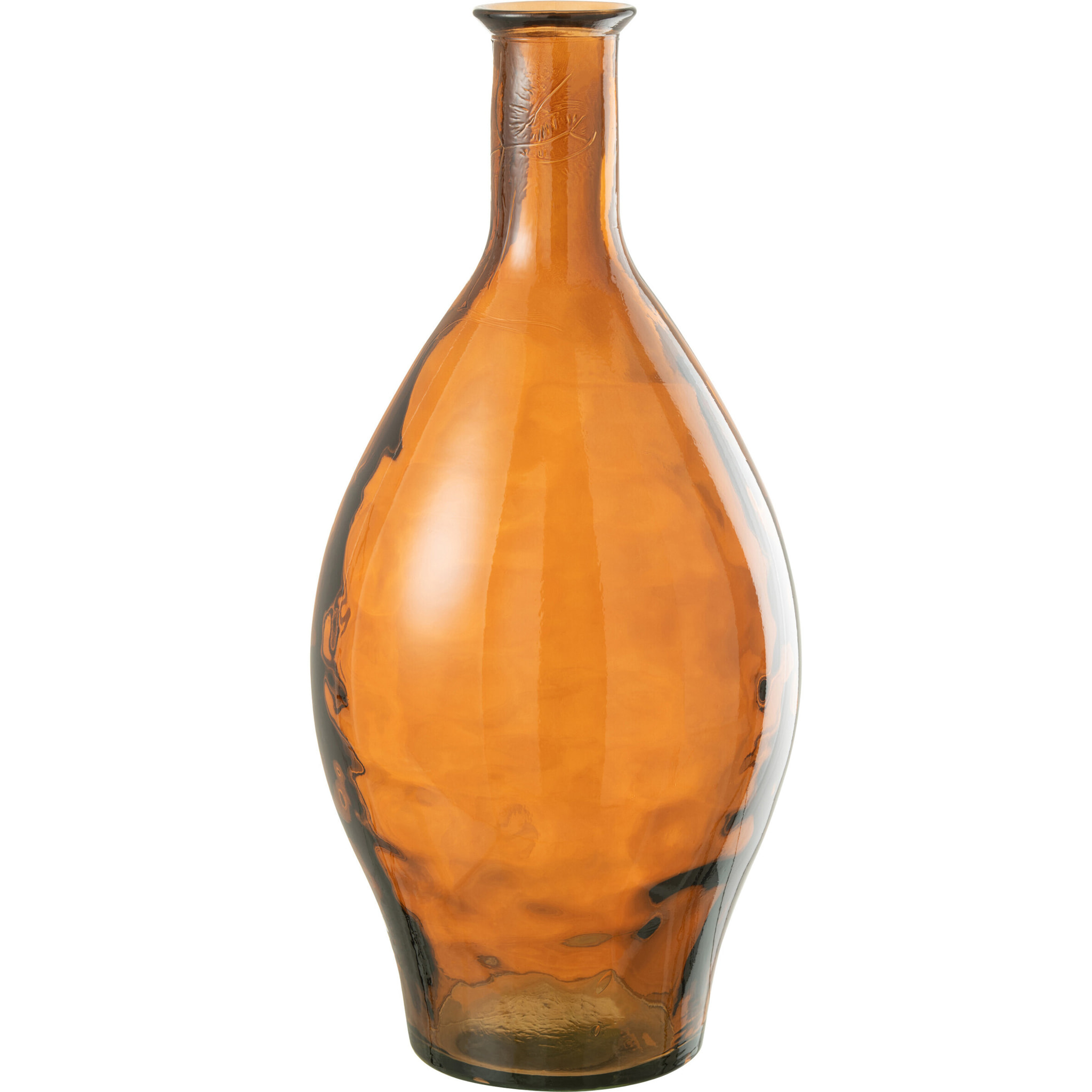 J-Line Vase Haut Verre Brun