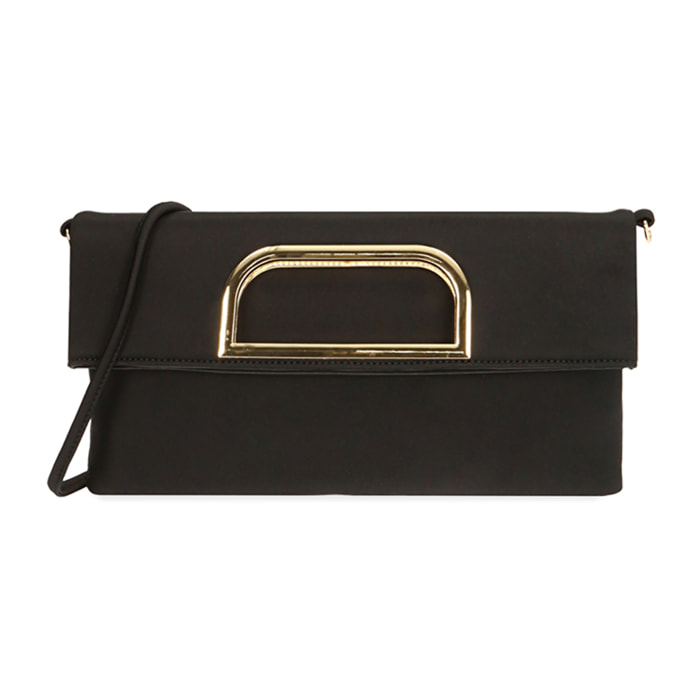 Pochette estensibile nera in lycra