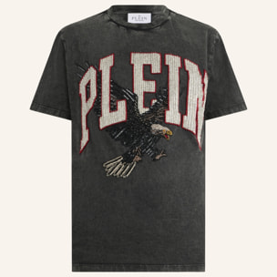 PHILIPP PLEIN T-shirt girocollo a maniche corte EAGLE