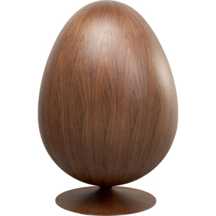 Fauteuil pivotant Eye Ball noyer Kare Design