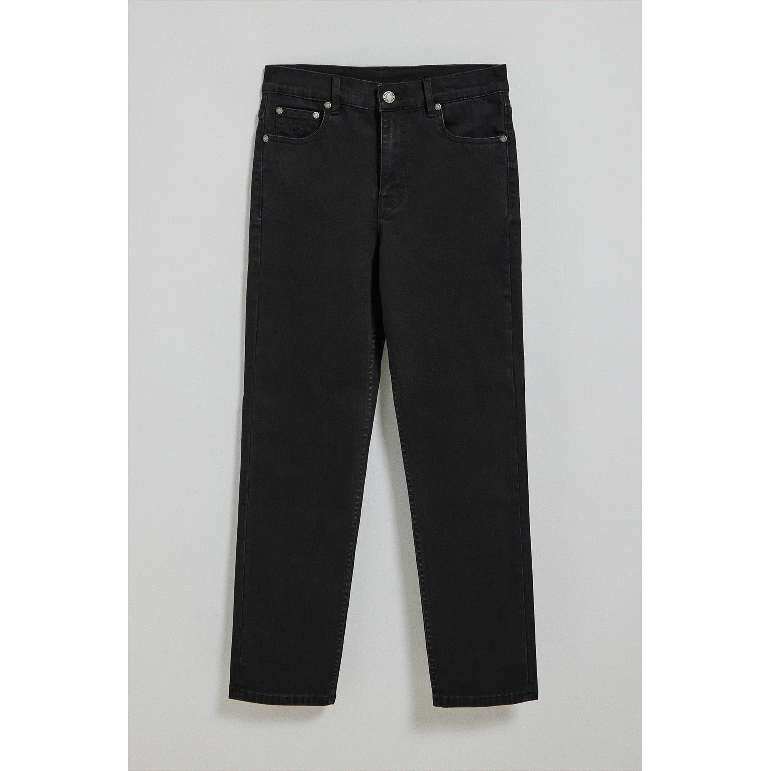 Pantalón vaquero Telma negro con detalles Polo Club