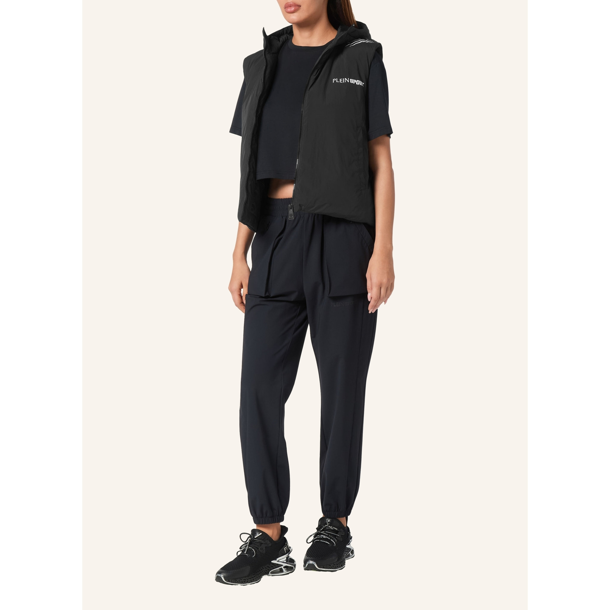 PLEIN SPORT Down Vest SCRATCH