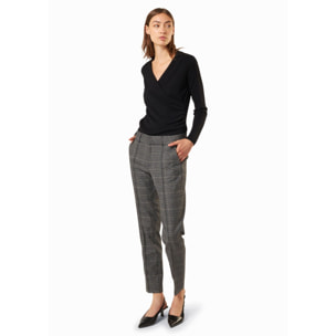 PANTALONE NERO CONBIPEL