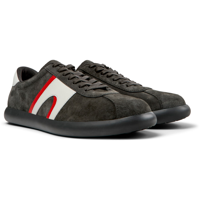 Zapatillas - CAMPER Pelotas Soller - Gris - Cuero Nubuck