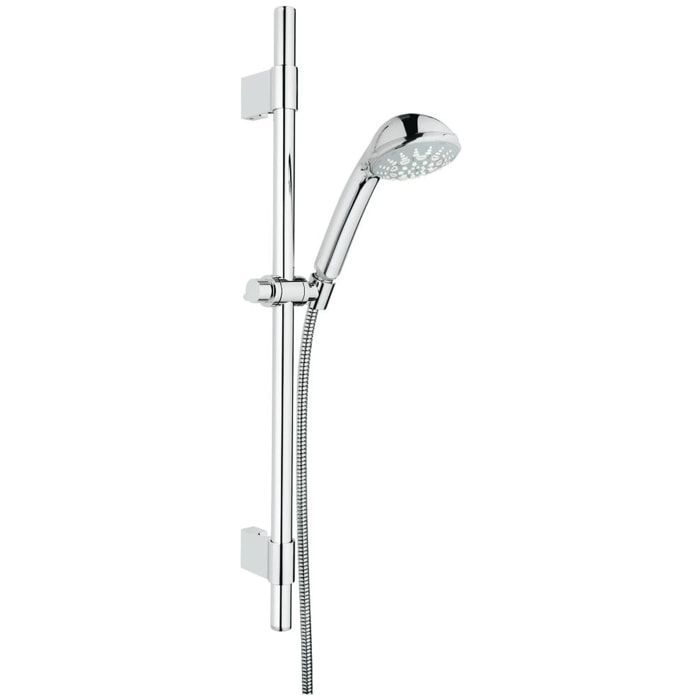 Barre de douche 60cm avec douchette Relexa 5 jets