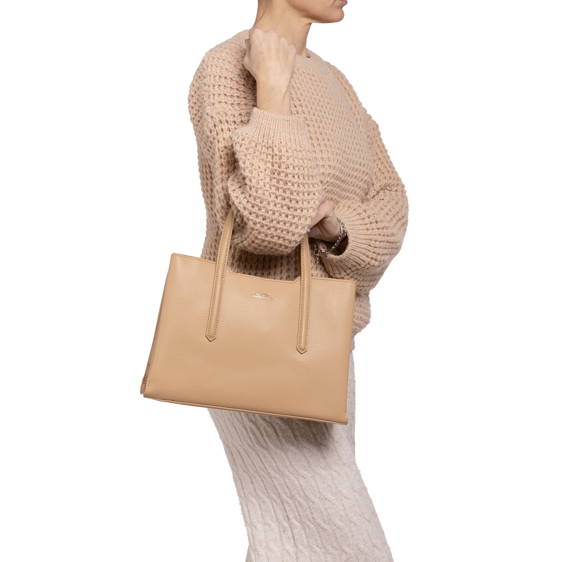 Borsa a mano  da donna ecopelle Prodotto Vegano 23x32x11 cm