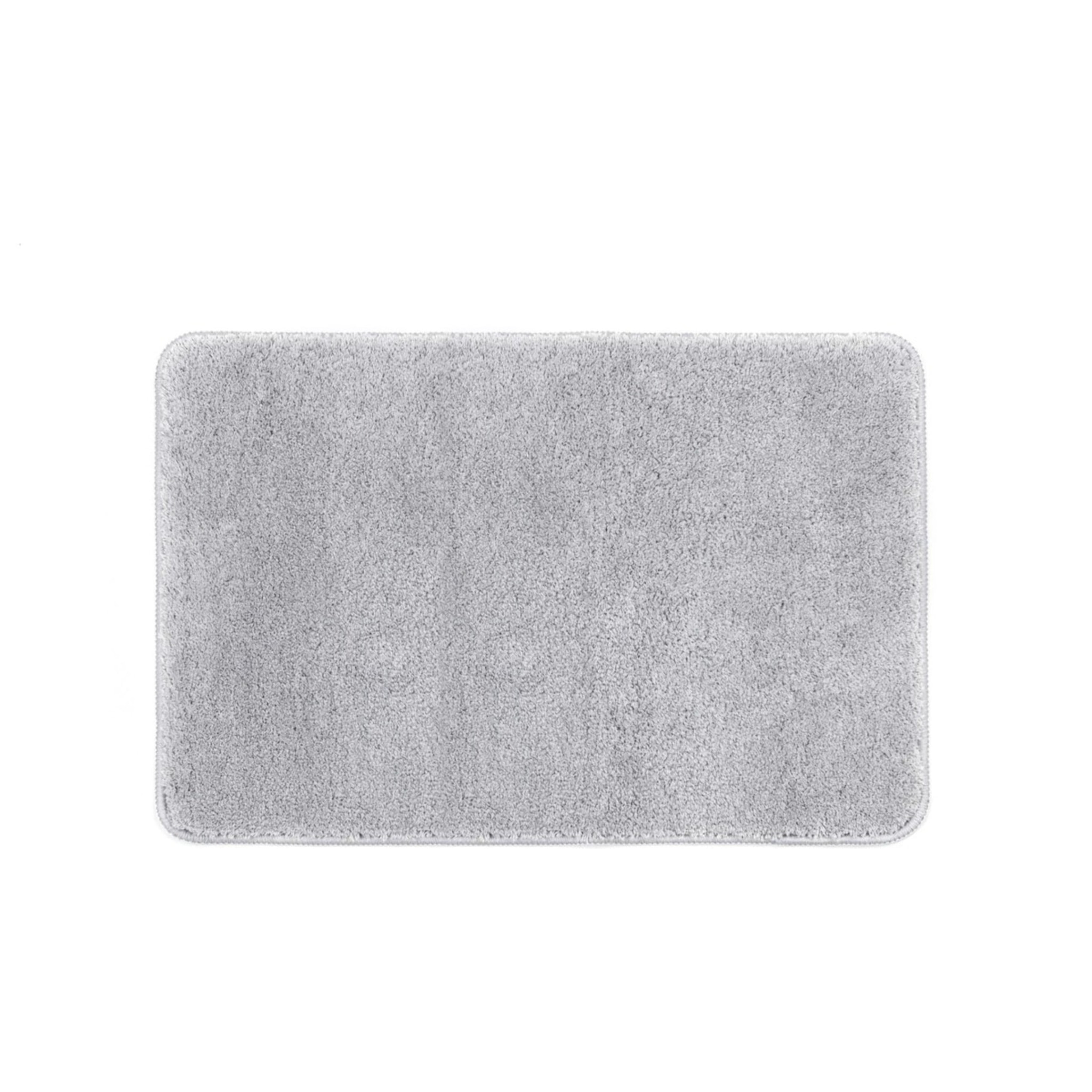 Vision 50x80 cm tapis de salle de bain en polyester, gris (SATDPREDSE)