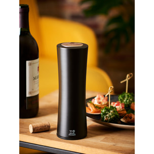 Tire-bouchon électrique rechargeable en bois tout automatique, noir, 21 cm - 8' Elis reverse