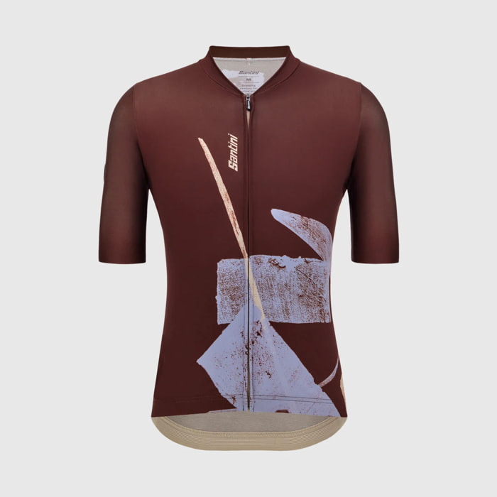 Note Men's Short Sleeve Jersey - Cioccolato