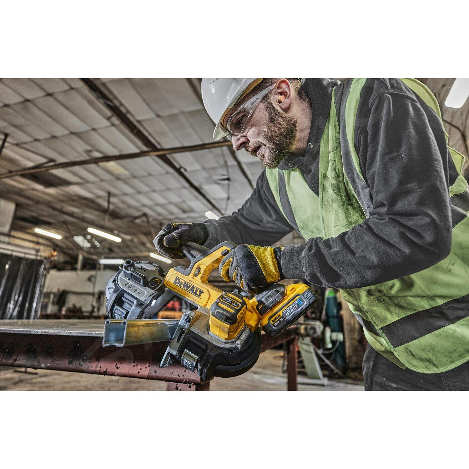 Scie à ruban XR Brushless 18V - DEWALT - Sans batterie, ni chargeur - boite carton- DCS378N-XJ