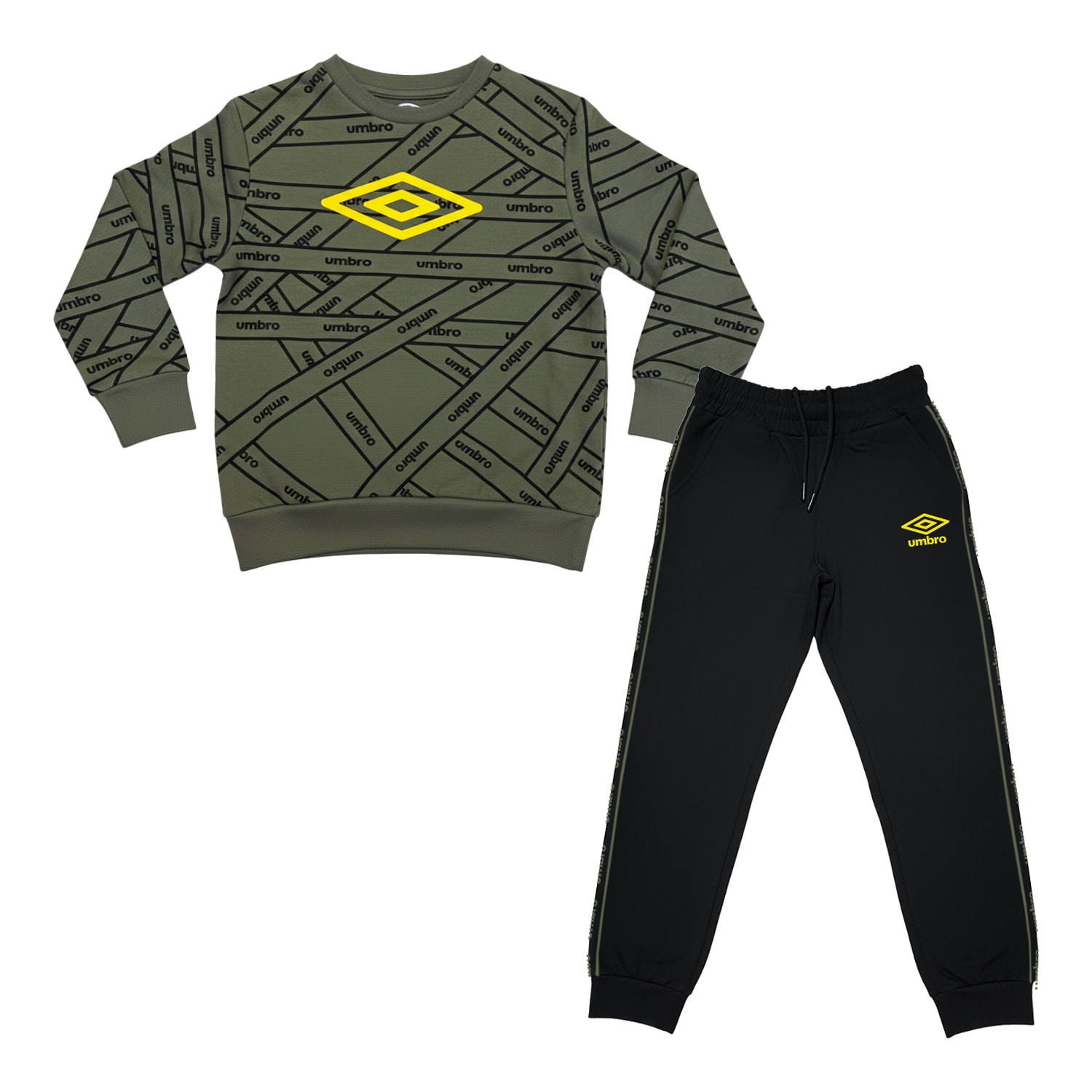 Tuta Bimbo UMBRO Cotone Felpato Invernale 3 / 7 Anni