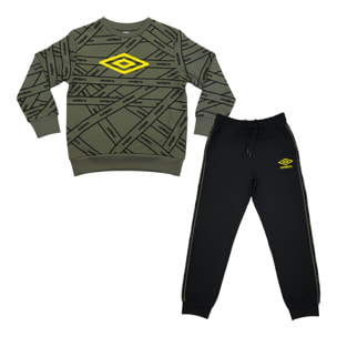 Tuta Bimbo UMBRO Cotone Felpato Invernale 3 / 7 Anni