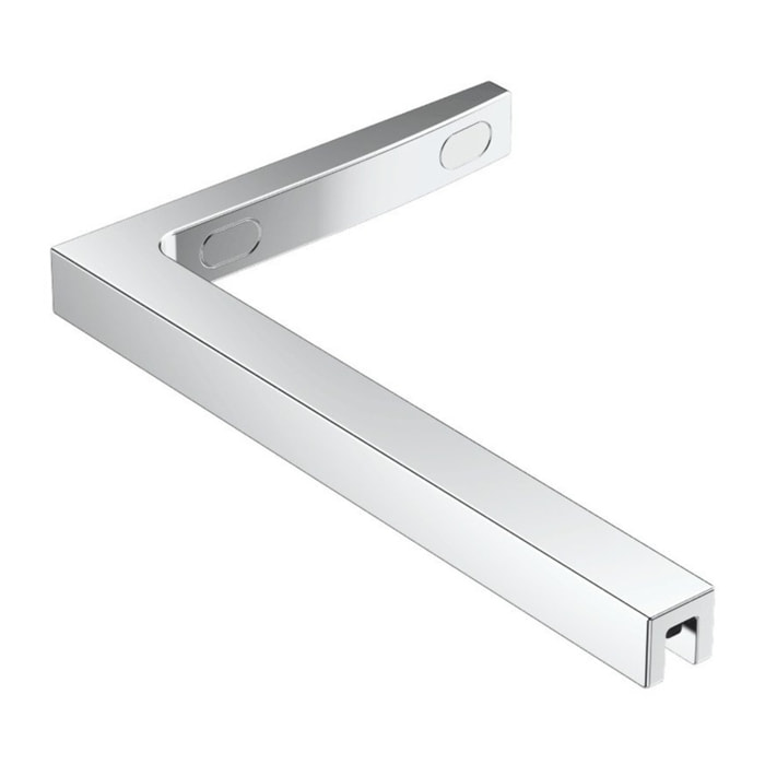 Bras de montage à gauche Walk-In, chrome (SATLZAV1LCR)