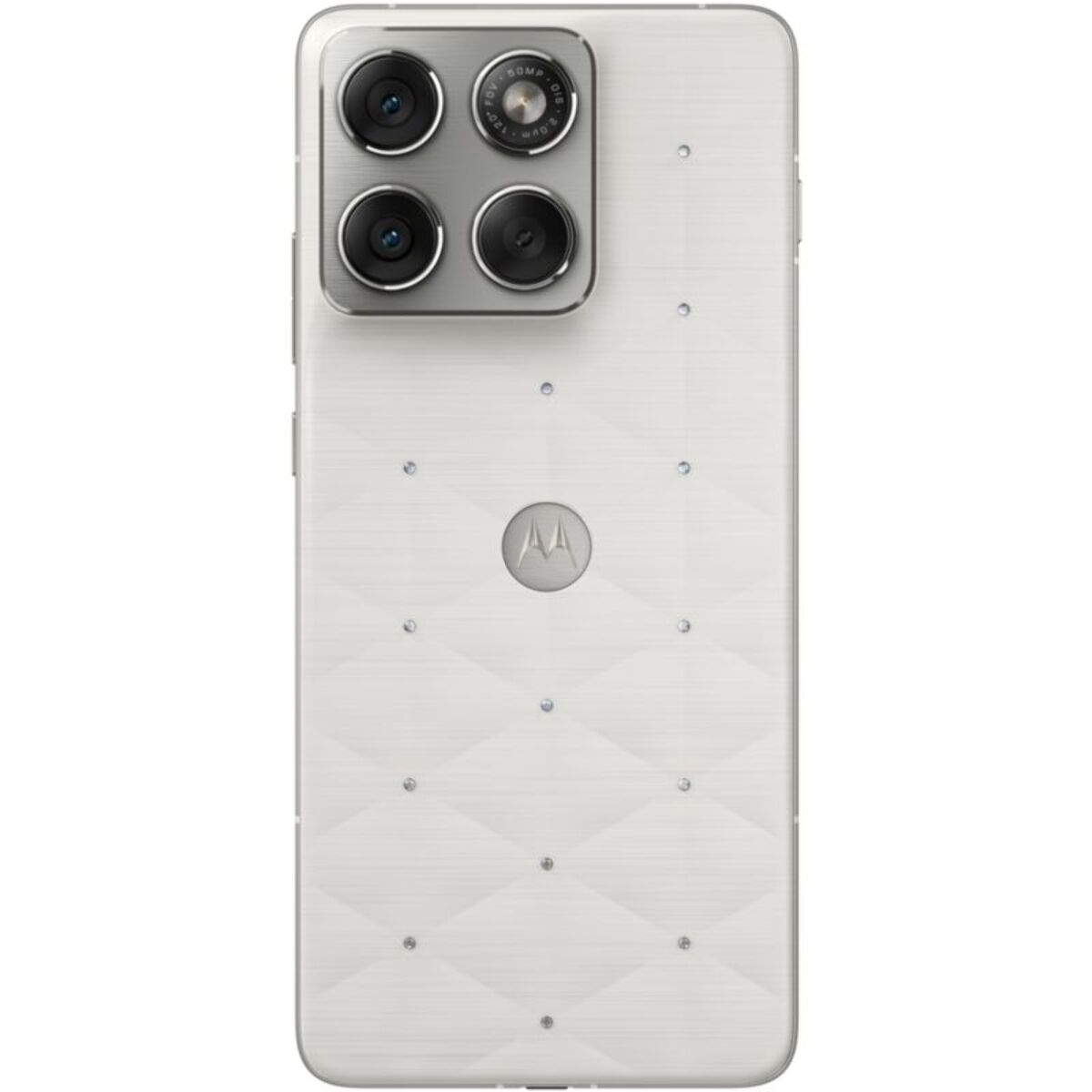 Smartphone MOTOROLA Edge70 512Go Swarovski Cloud dancer