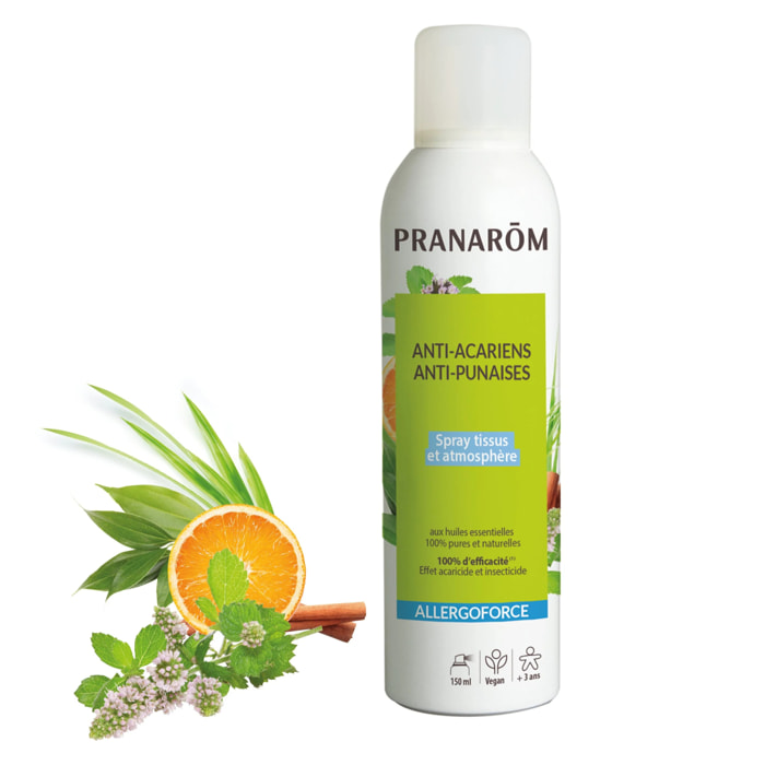 Pranarom - Spray Anti-acariens - Anti-punaises - 150 ml