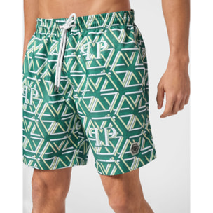 PHILIPP PLEIN Bañadores HEXAGON MONOGRAM