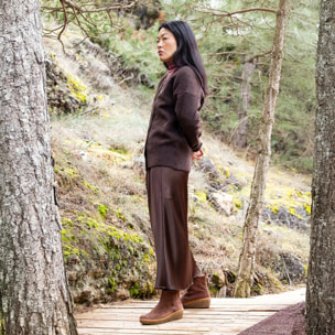 Botines N5167 SILK SUEDE CHOCOLATE / MYTH YGGDRASIL color Chocolate