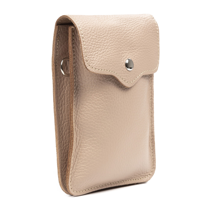 Albareto Borsa a tracolla da donna in pelle autentica finitura Dollaro