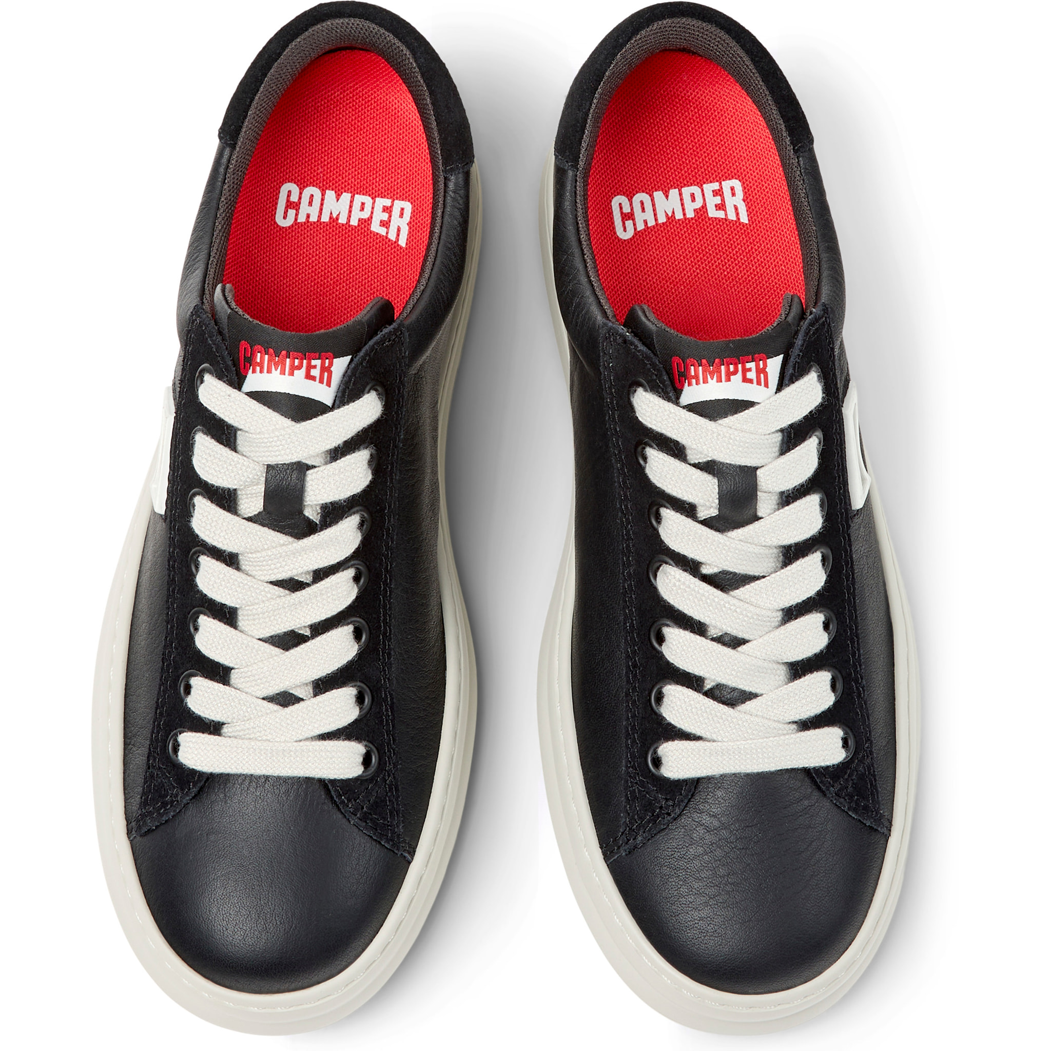 Zapatillas - CAMPER Runner Four - Negro - Cuero liso