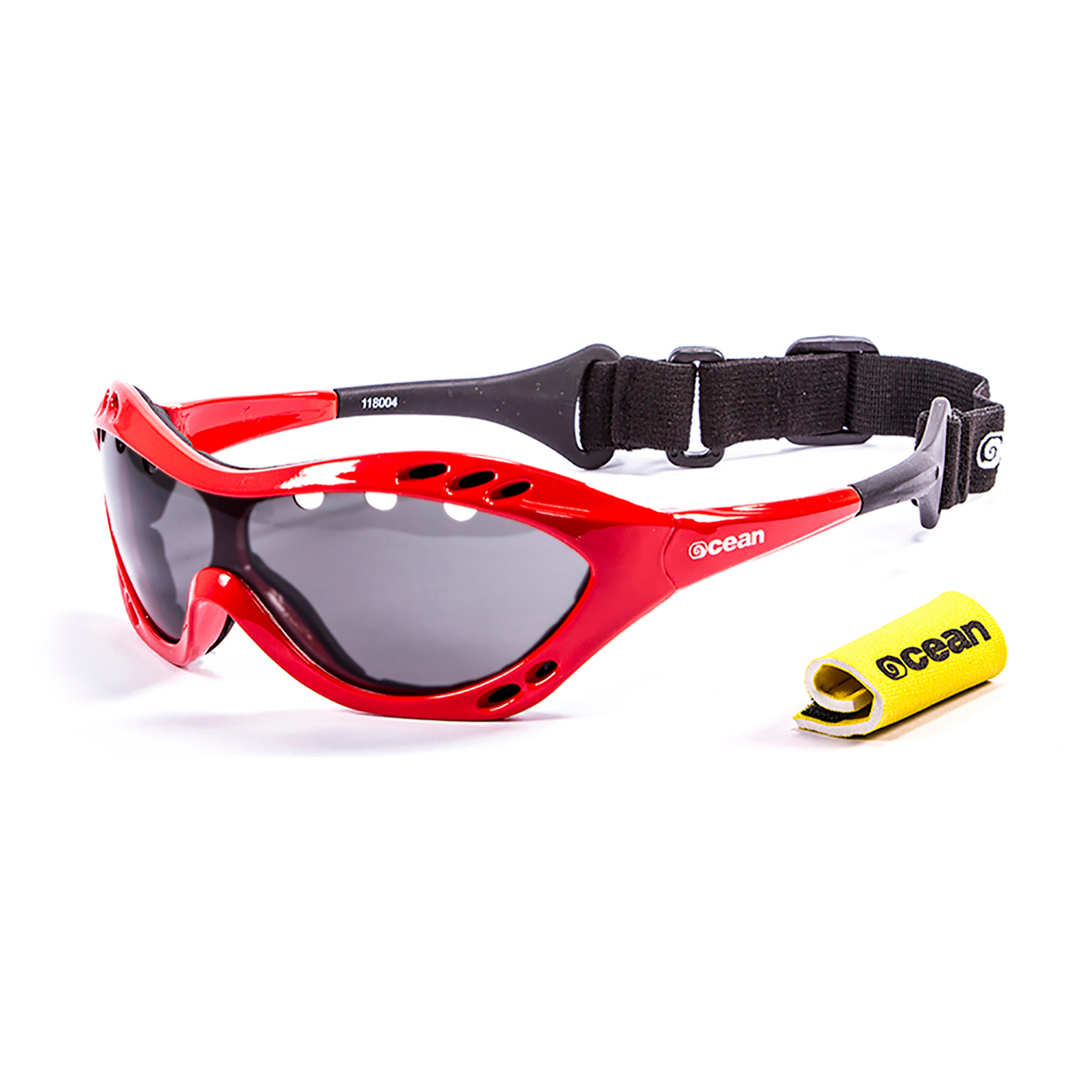Gafas de deportes acuáticos OCEAN COSTA RICA - Rojo negro / Ahumada
