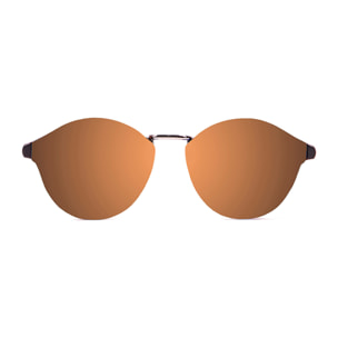 Gafas de sol OCEAN LOIRET - Carey mate / Plana marrón