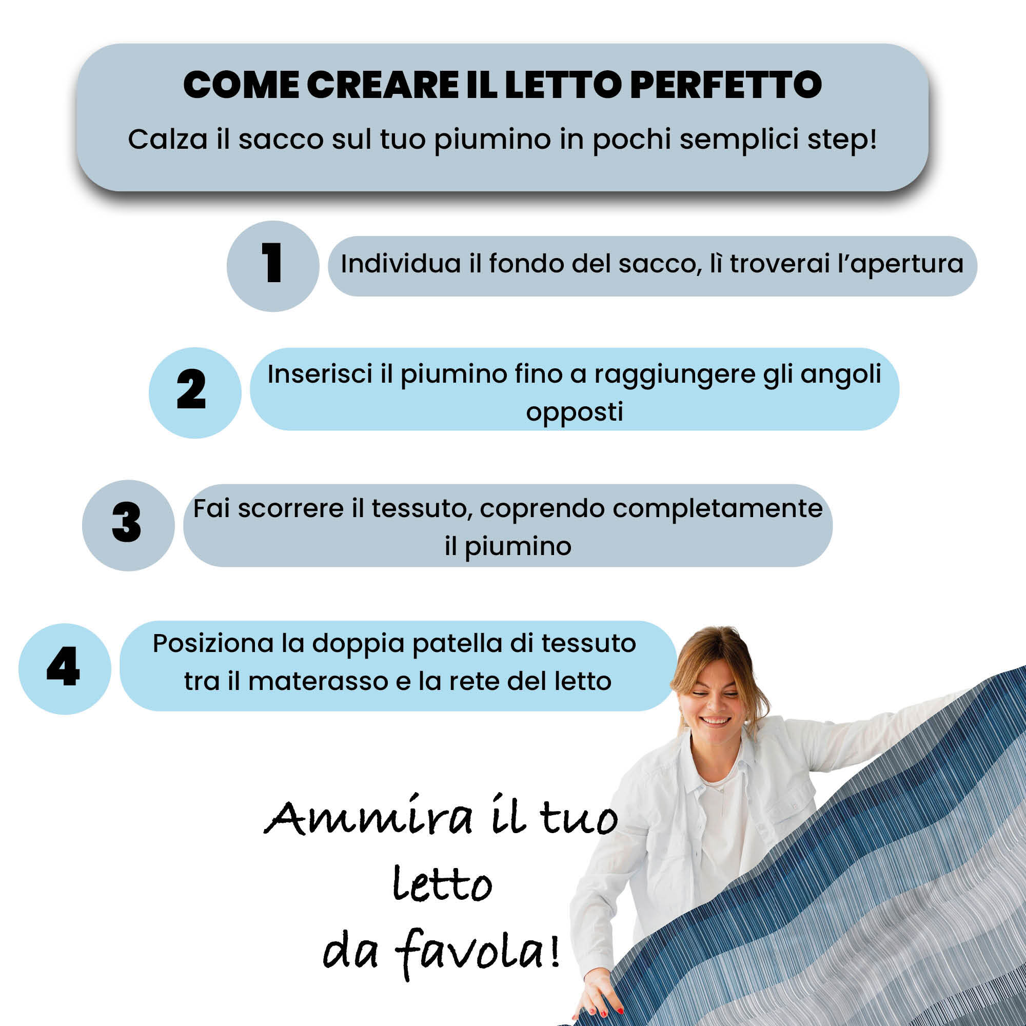 PARURE COPRIPIUMINO INFINITY - 100% Microfibra